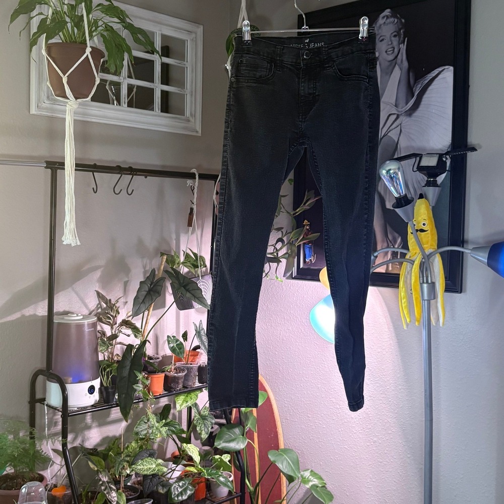 Steve's Jeans Black Wash Skinny Jeans‎ Women's Denim Casual Everyday